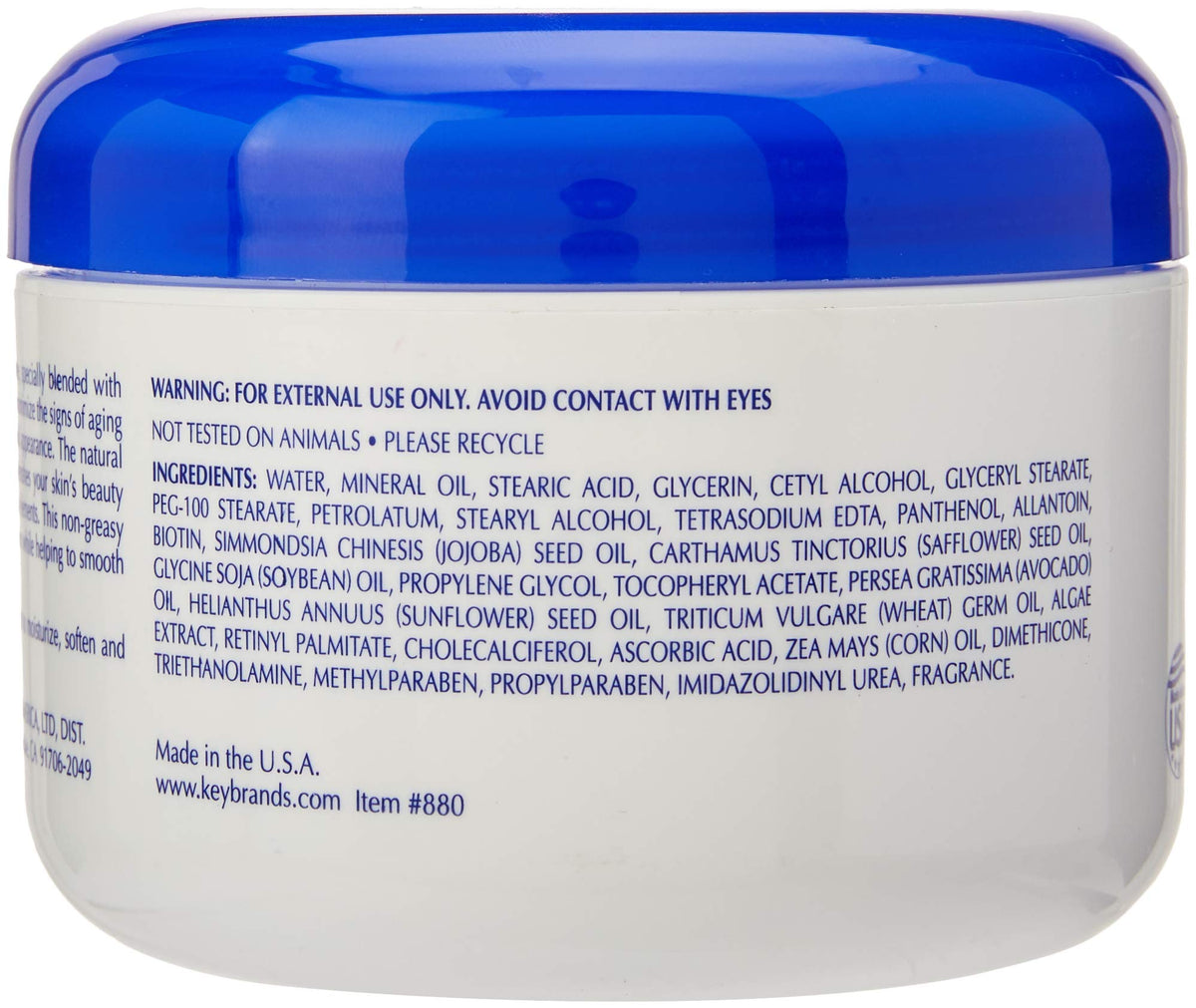 vital care hand application showing moisturizing effect, softens dry skin