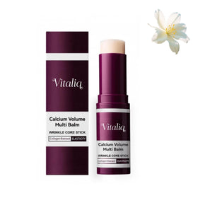 Vitaliq front stick packaging showing compact portable balm benefit
