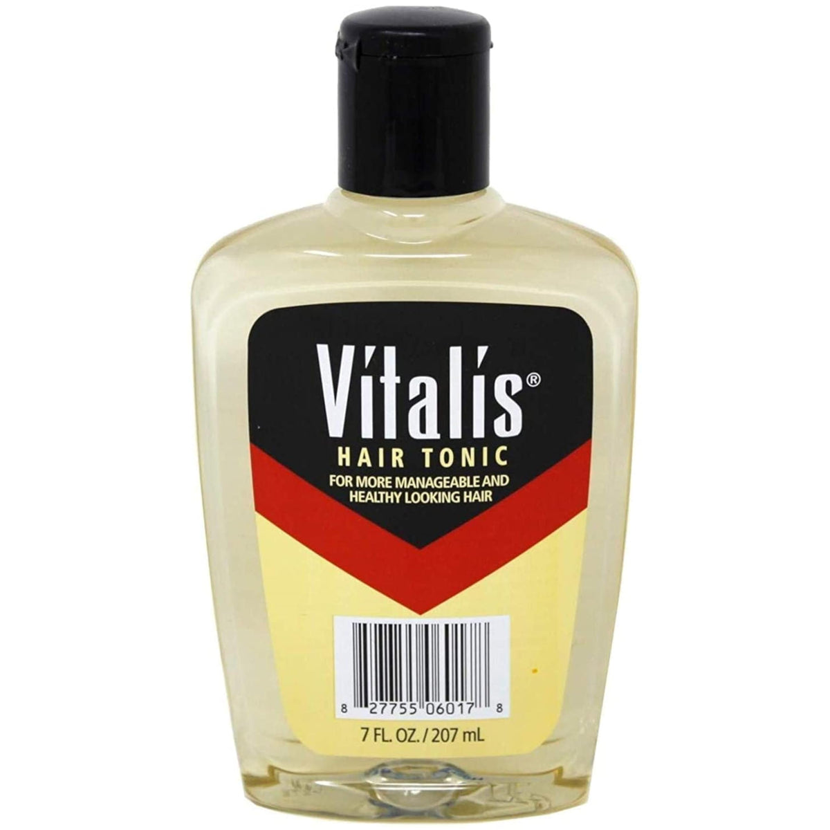 VITALIS front bottle showing label and tidy grooming benefit
