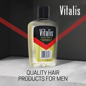 VITALIS bottle in hand for size comparison and travel convenience
