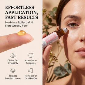 Vitality Skin Envy bottle beside coconut halves showing coconut oil base