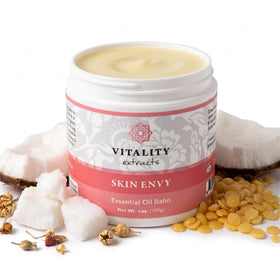 Vitality Skin Envy front jar showing clean packaging and natural benefits