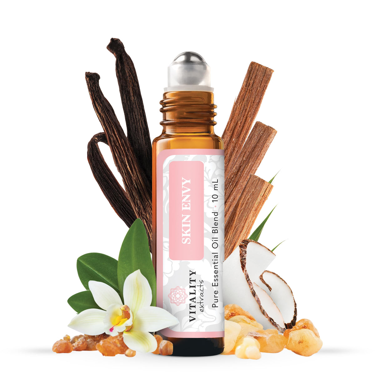 Vitality Skin Envy front packaging showing clean vegan label and benefits