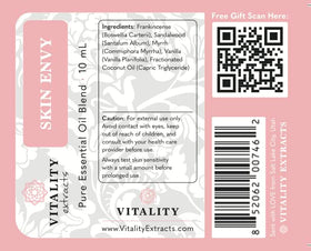 Vitality Skin Envy on bathroom vanity suggesting daily skincare routine