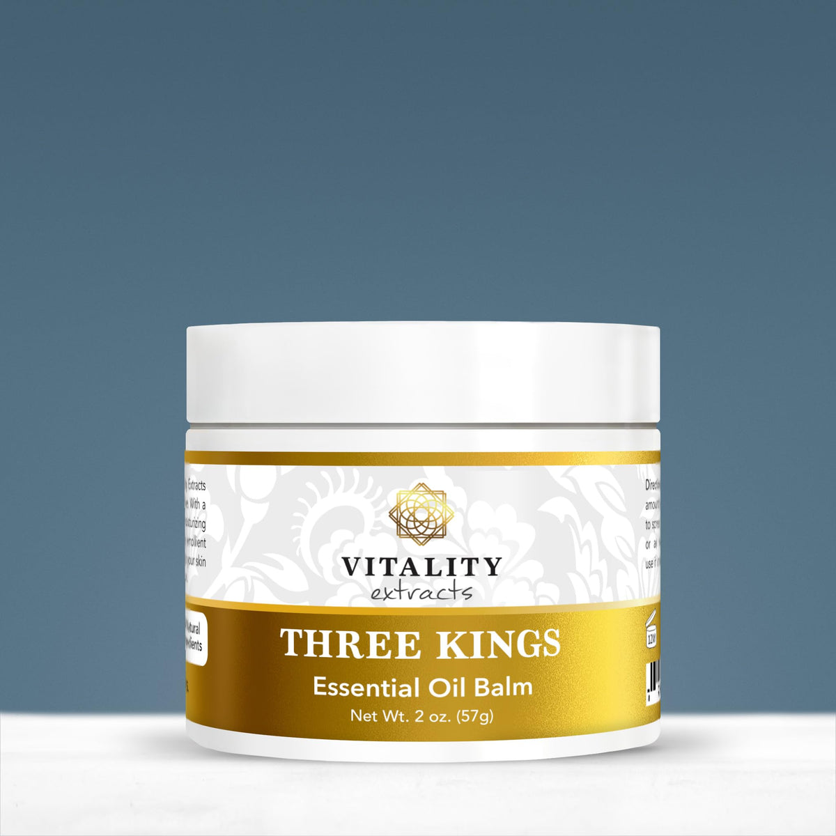 Vitality balm open texture close-up showing smooth buttery consistency benefiting absorption