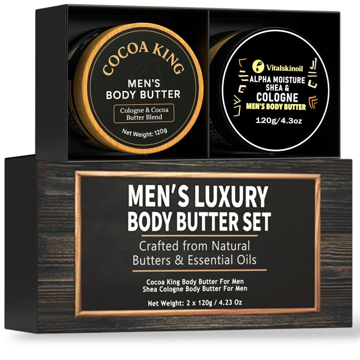 VITALSKINOIL duo gift box presentation showcasing ready-to-give packaging advantage