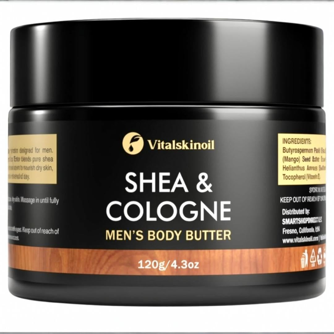 VITALSKINOIL front jar view showing bold black packaging and clear label benefit