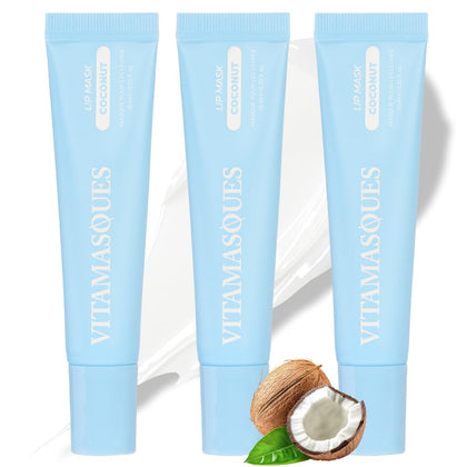 Vitamasques front packaging showing product name and three tubes for lasting care