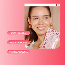 Vitamasques ingredients label showing wild cherry and hyaluronic benefits