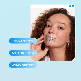 vitamasques ingredients panel highlighting peptides aloe vera and vegan collagen