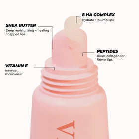 Vitamasques texture swipe showing creamy balm and intense hydration