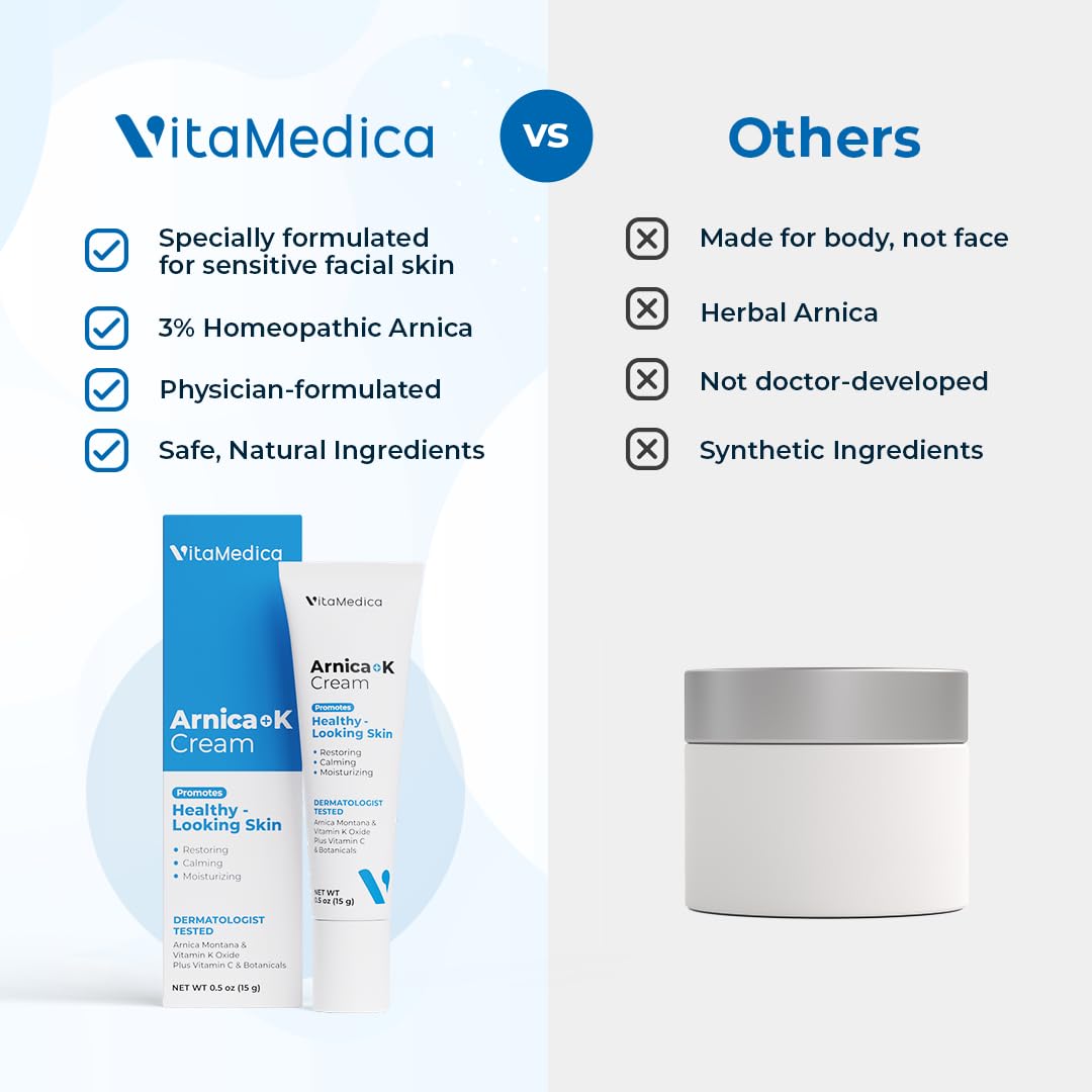 VitaMedica on bathroom counter lifestyle image suggesting daily routine use