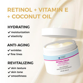 Vitamin World jar in hand showing 8 oz scale and value benefit