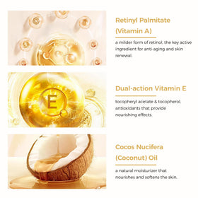 Vitamin World open jar texture showing smooth cream for easy absorption
