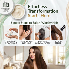 VITAMINS after-treatment hair with smooth shine and frizz reduction benefit