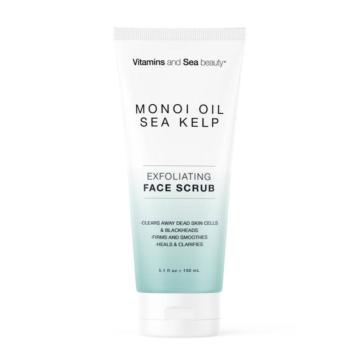 VITAMINS AND SEA BEAUTY front packaging shows product benefits and size