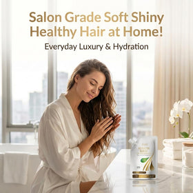 VITAMINS hair cosmetics smoothed hair after treatment showcasing silky manageable finish