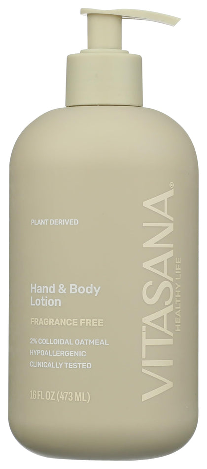 Vitasana front packaging 16 oz bottle showing clean, fragrance-free hydration