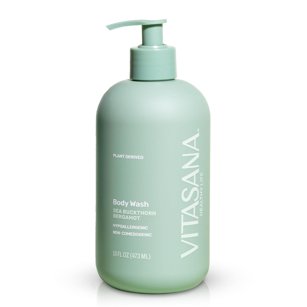 Vitasana front packaging 16oz showing label and size for clarity