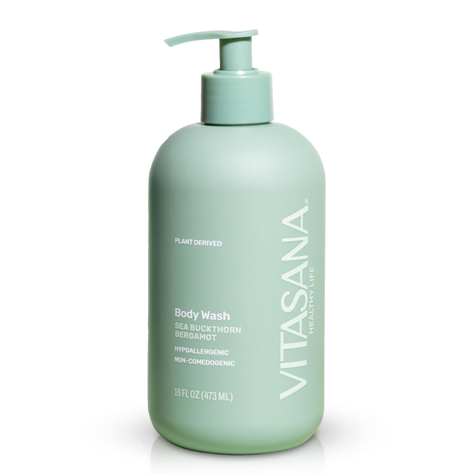 Vitasana front packaging 16oz showing label and size for clarity