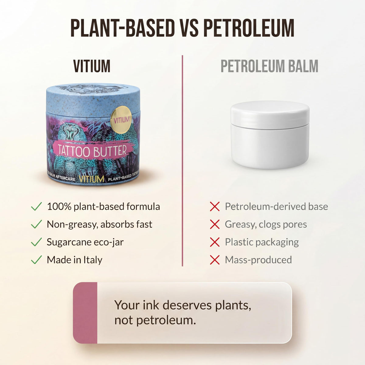 VITIUM jar in hand showing size and travel-friendly benefit