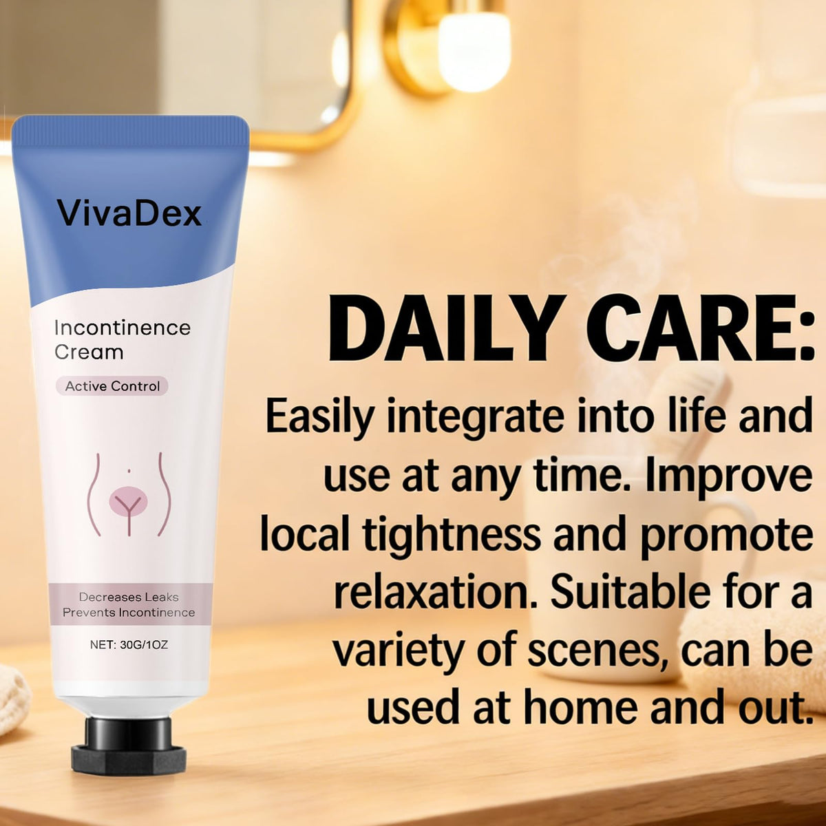 VivaDex label close-up revealing ingredient focus and clear usage info