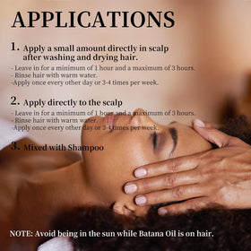 Applying Vivccon as prewash mask to hair for deep conditioning