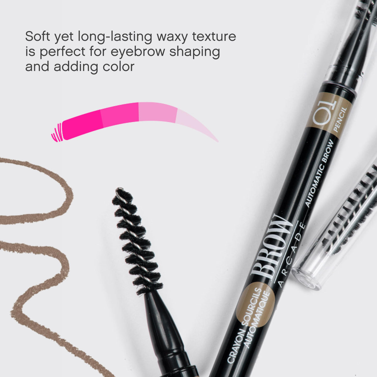 Vivienne Sabó spoolie brush detail grooming brows and blending color smoothly