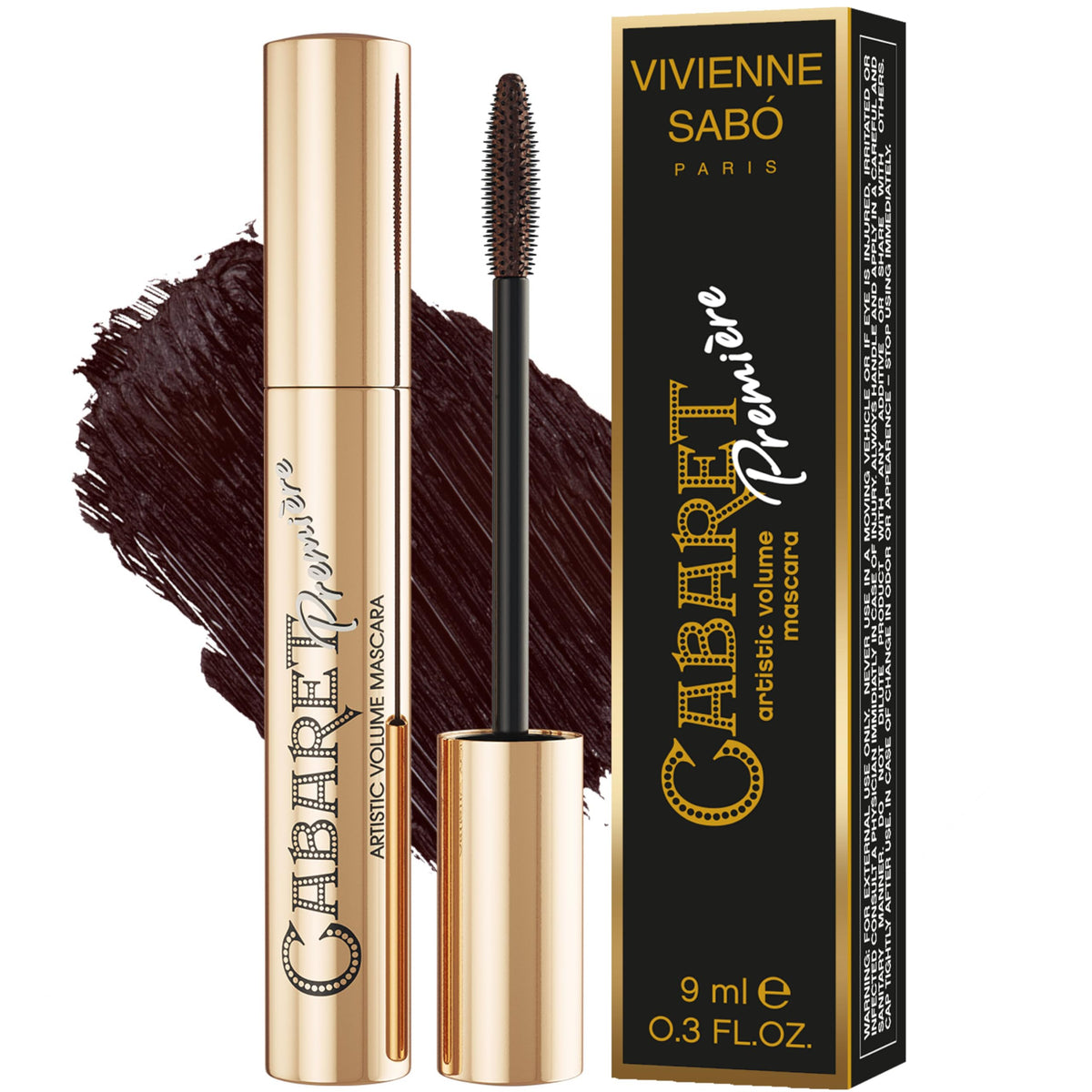 Vivienne Sabó front packaging showing tube and branding, clear product identity