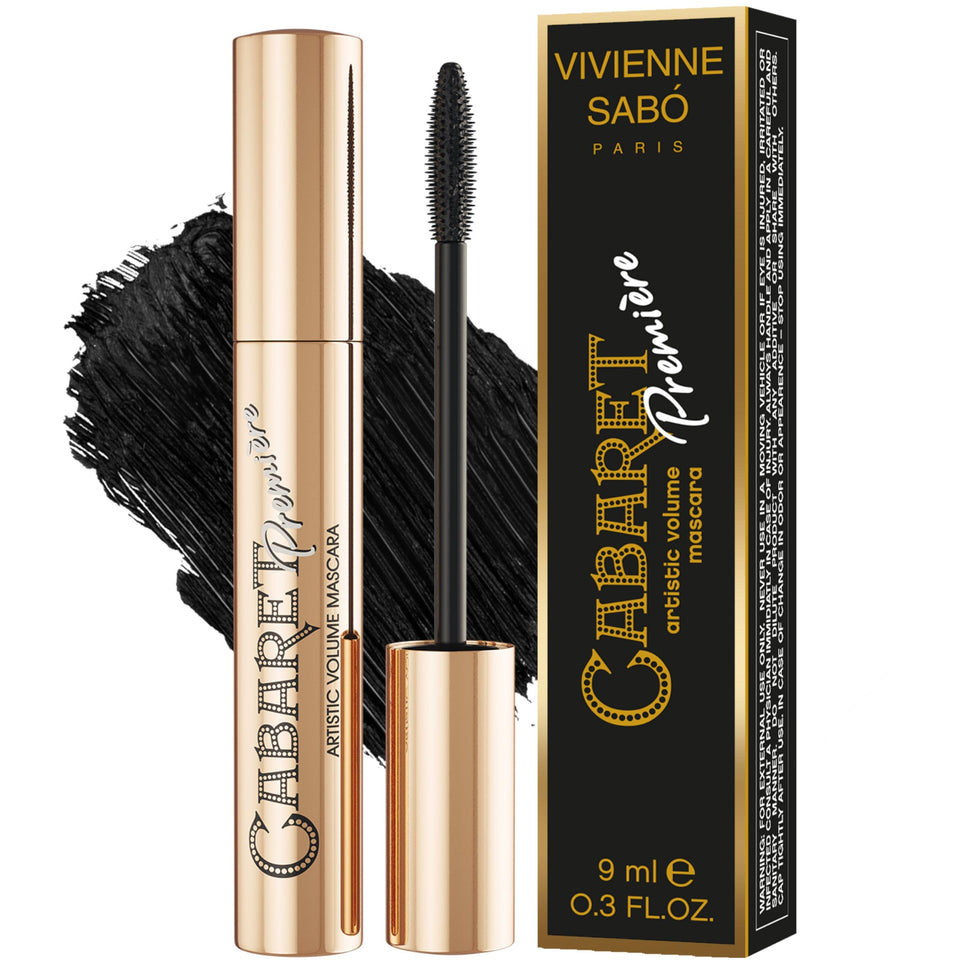 Vivienne Sabó front packaging showing sleek mascara tube and brand