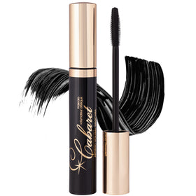 Vivienne Sabó front packaging showing sleek tube and blackest black benefit