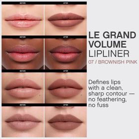 Vivienne Sabó fully filled lips demonstrating comfortable, all-over color wear