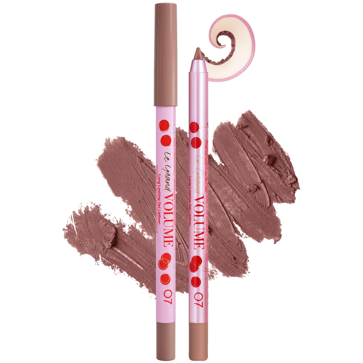 Vivienne Sabó front packaging showing the sharpenable gel lipliner, clear product benefit