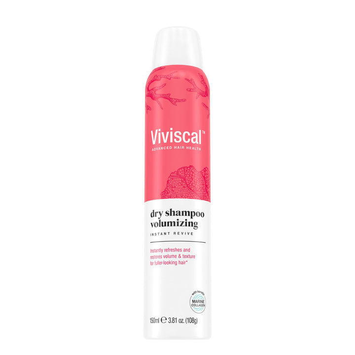 Viviscal front packaging shows can and benefits for quick refresh