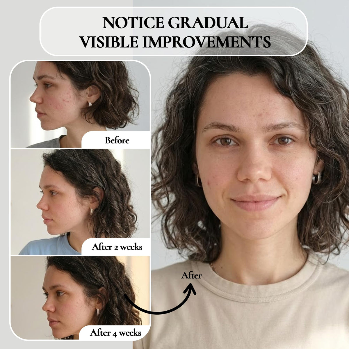 Vivo Per Lei being applied to face demonstrating gentle circular massage benefit