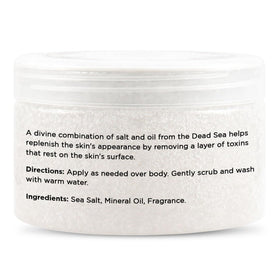 Vivo Per Lei label close-up highlighting Dead Sea minerals ingredient benefits
