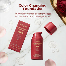 VKSpoa texture close-up drop demonstrating creamy hydration and smooth spreadability
