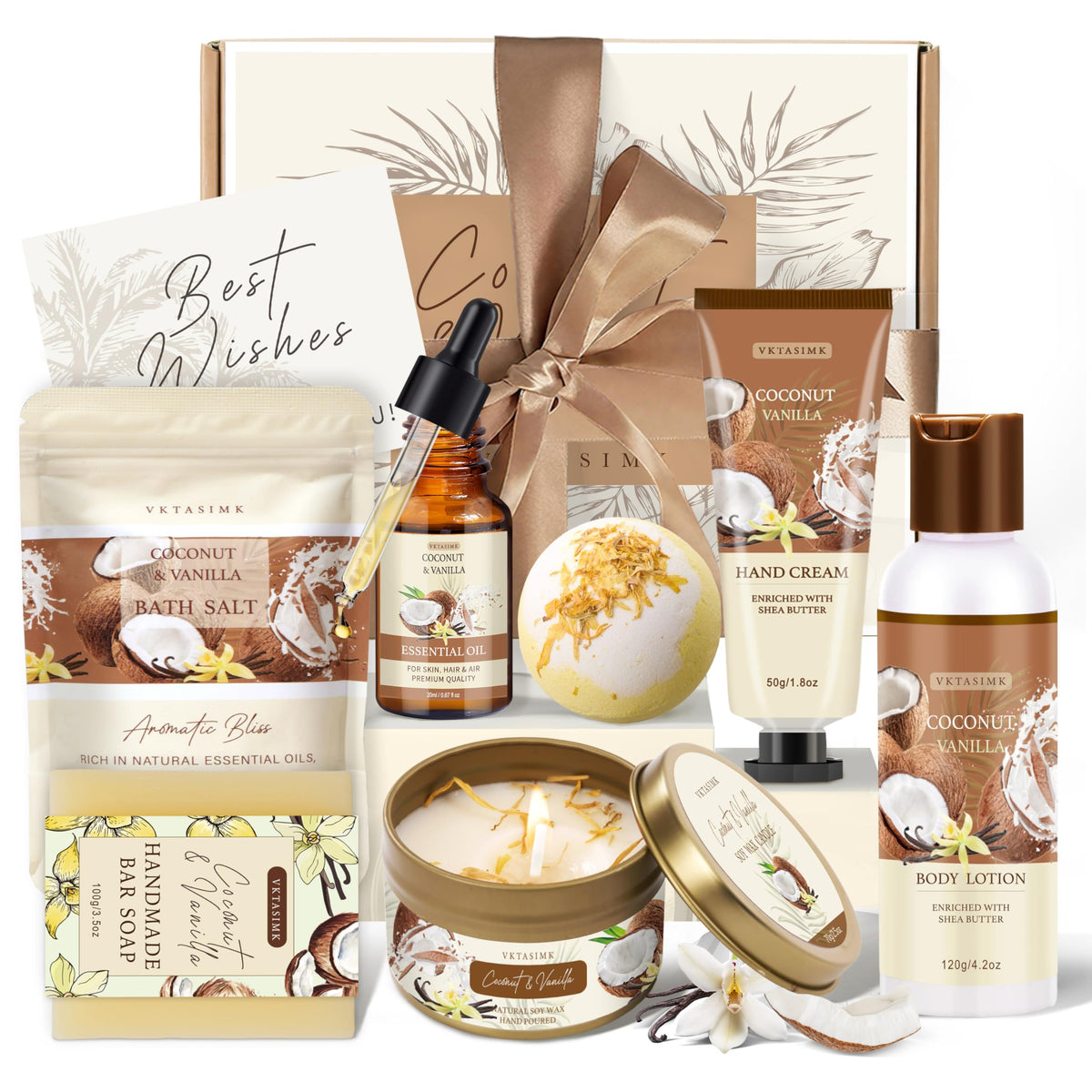 VKTASIMK front packaging arranged gift box showing contents and easy gifting