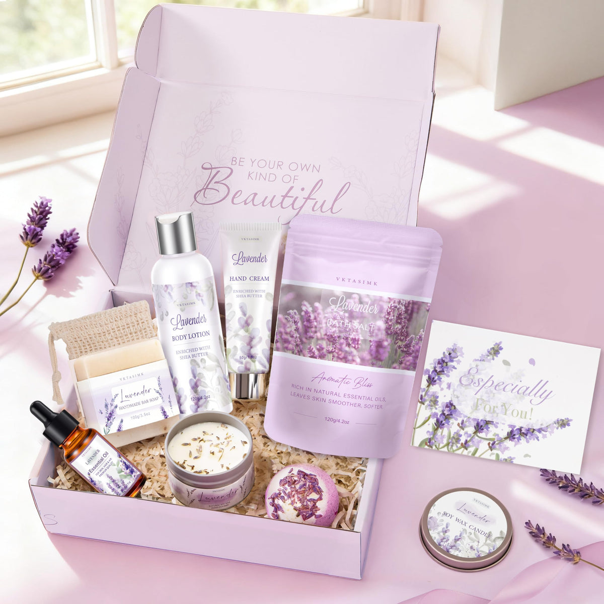 VKTASIMK hand cream and body lotion detail highlighting moisturizing ingredients