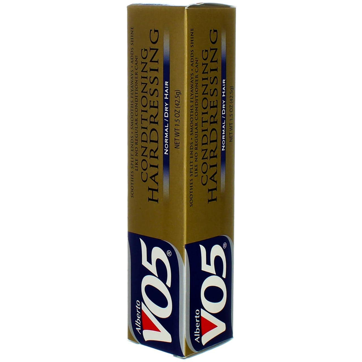 VO5 applied to towel-dried hair to detangle and boost softness benefit