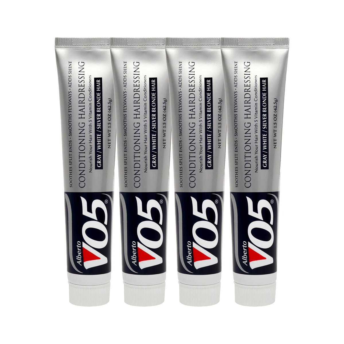 VO5 front bottle displaying label and concentrated formula for smoothing and shine