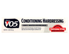 VO5 cream texture close-up showing smooth formula for shine and control