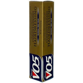VO5 tube inside travel pouch illustrating compact size for trips and quick touch-ups