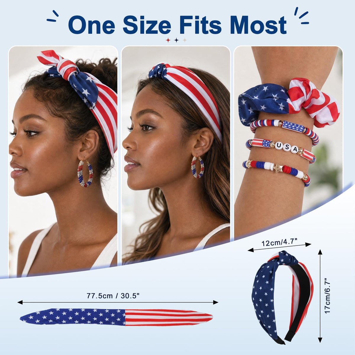 VOCOSTE headband worn at fireworks with comfortable secure fit benefit