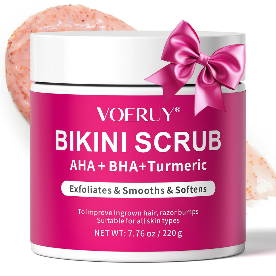 VOERUY front tube showing product branding and benefits for smooth skin