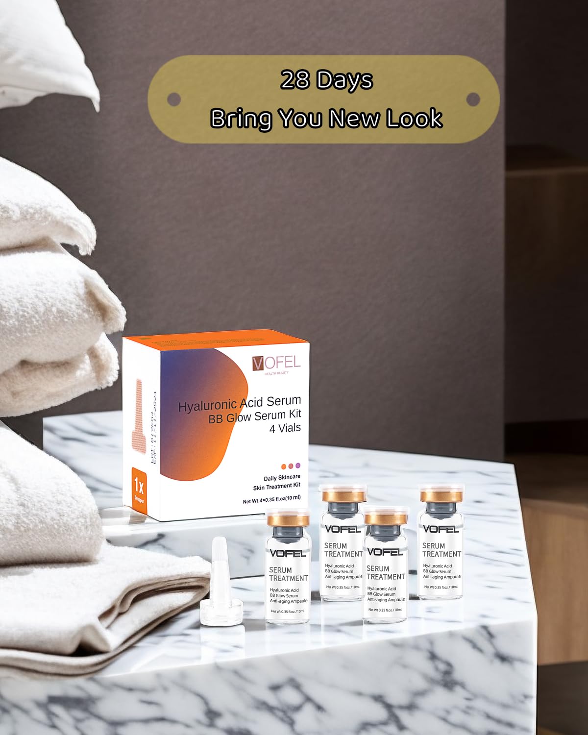VOFEL gift box staged in lifestyle scene emphasizing presentable packaging