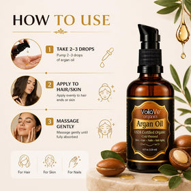 VoilaVe applied to hand demonstrating lightweight facial hydration