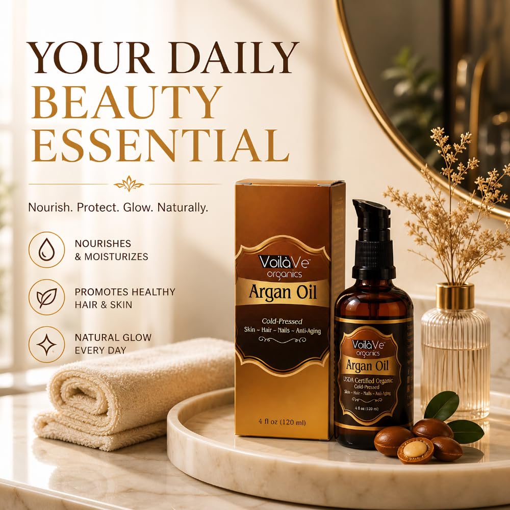 VoilaVe label with USDA organic seal highlighting certified purity