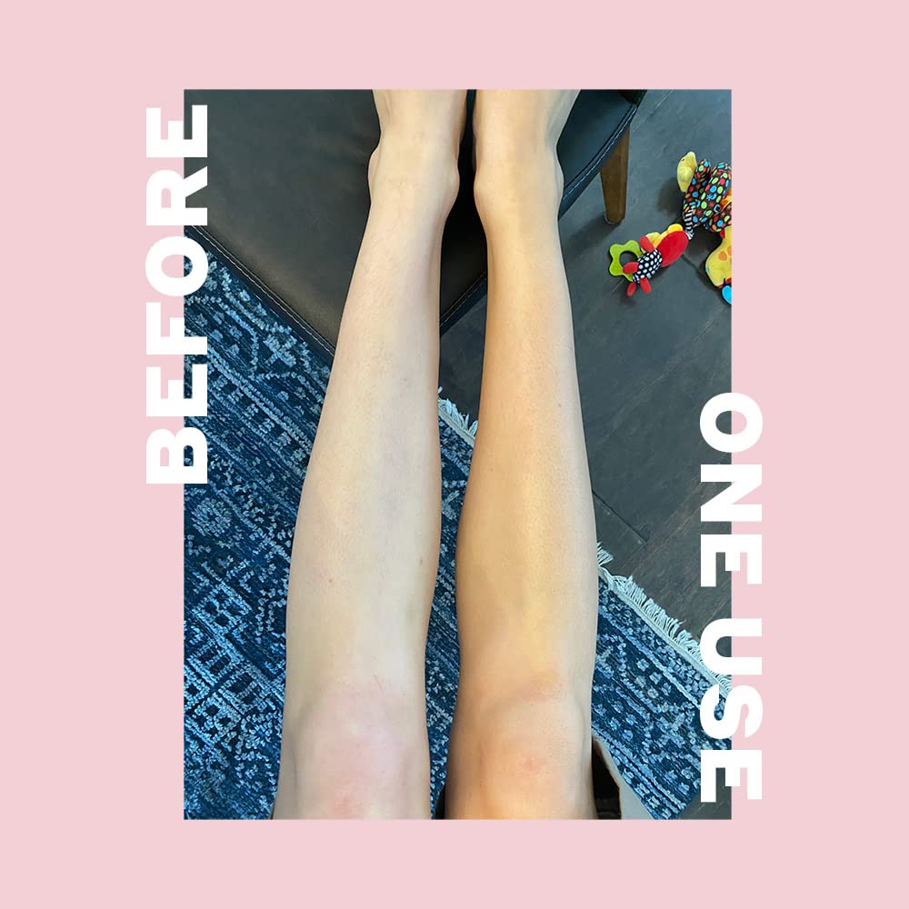Volition product being applied to forearm for even, streak-free tan development