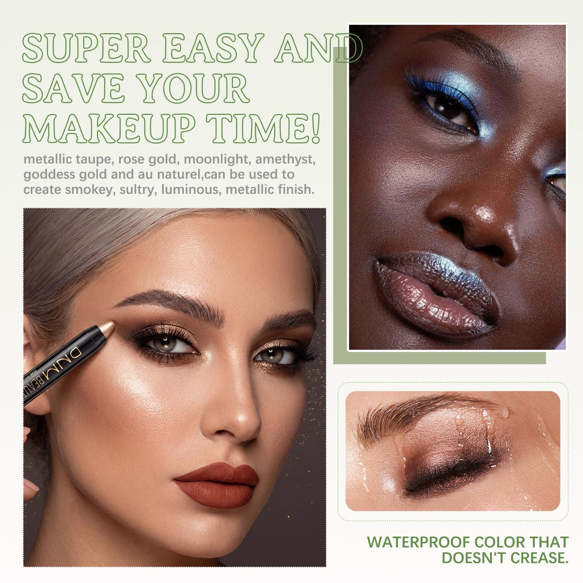 Lifestyle scene with VolksRose in makeup bag for everyday-ready convenience